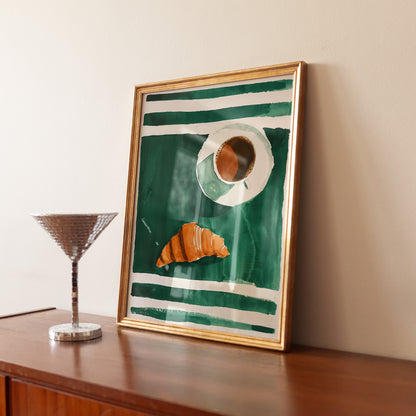 Coffee and Croissant