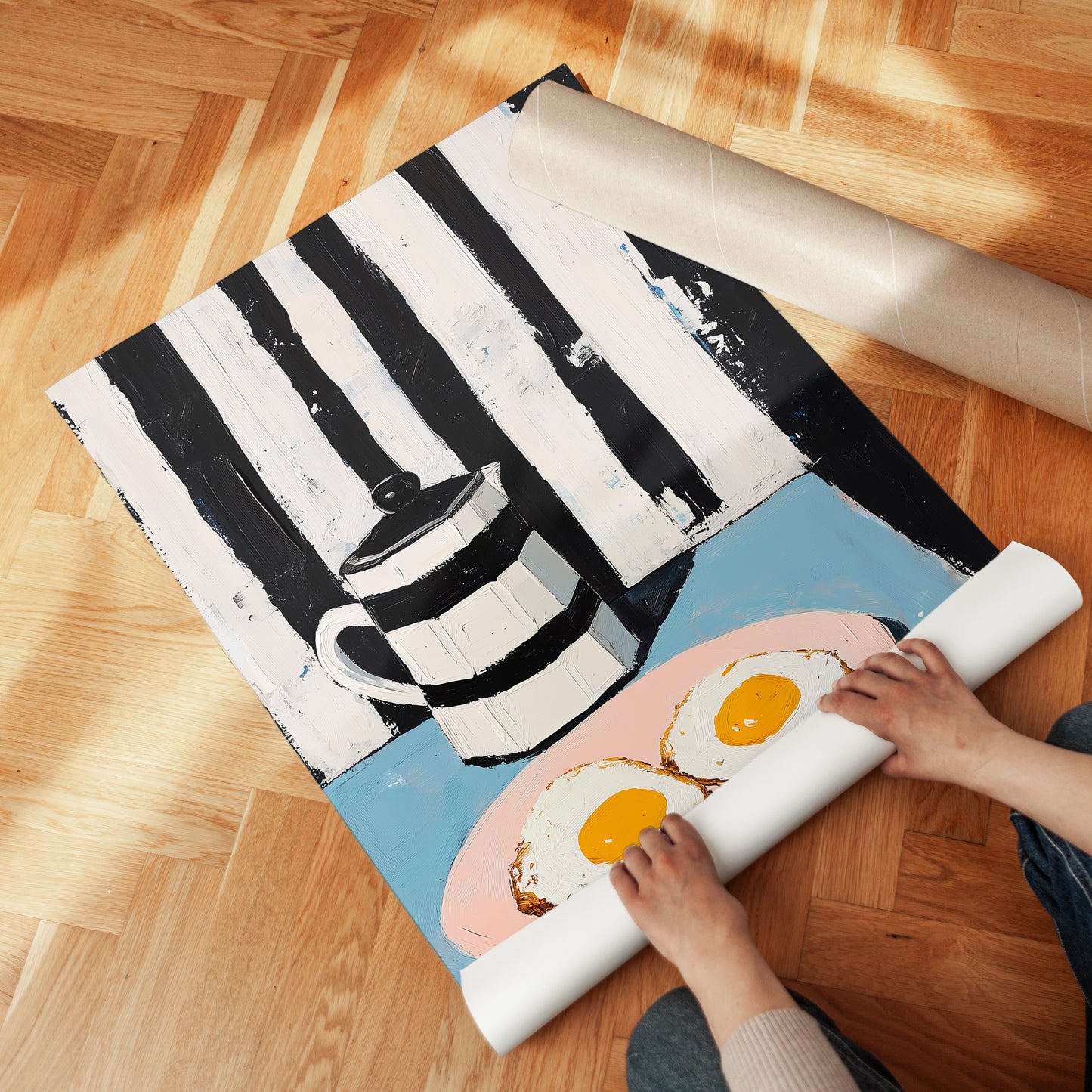 Sunny Side & Stripes