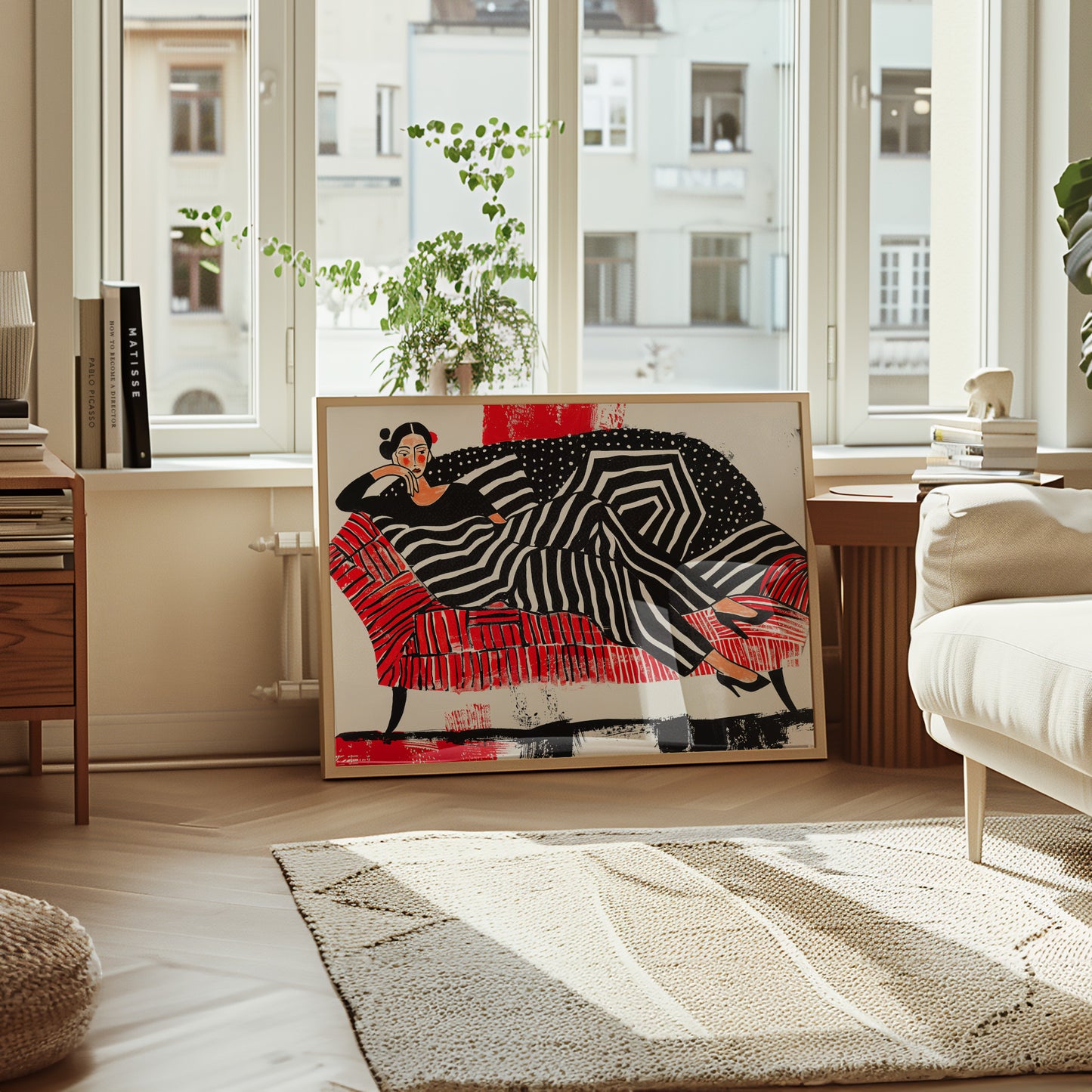 Red Sofa Queen
