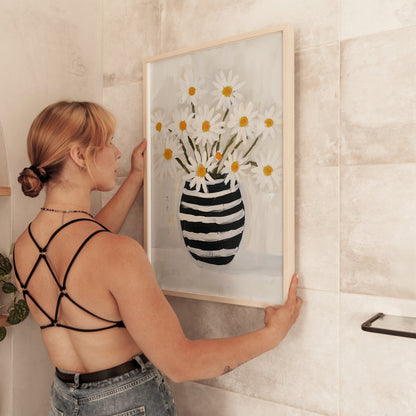 Striped Daisies