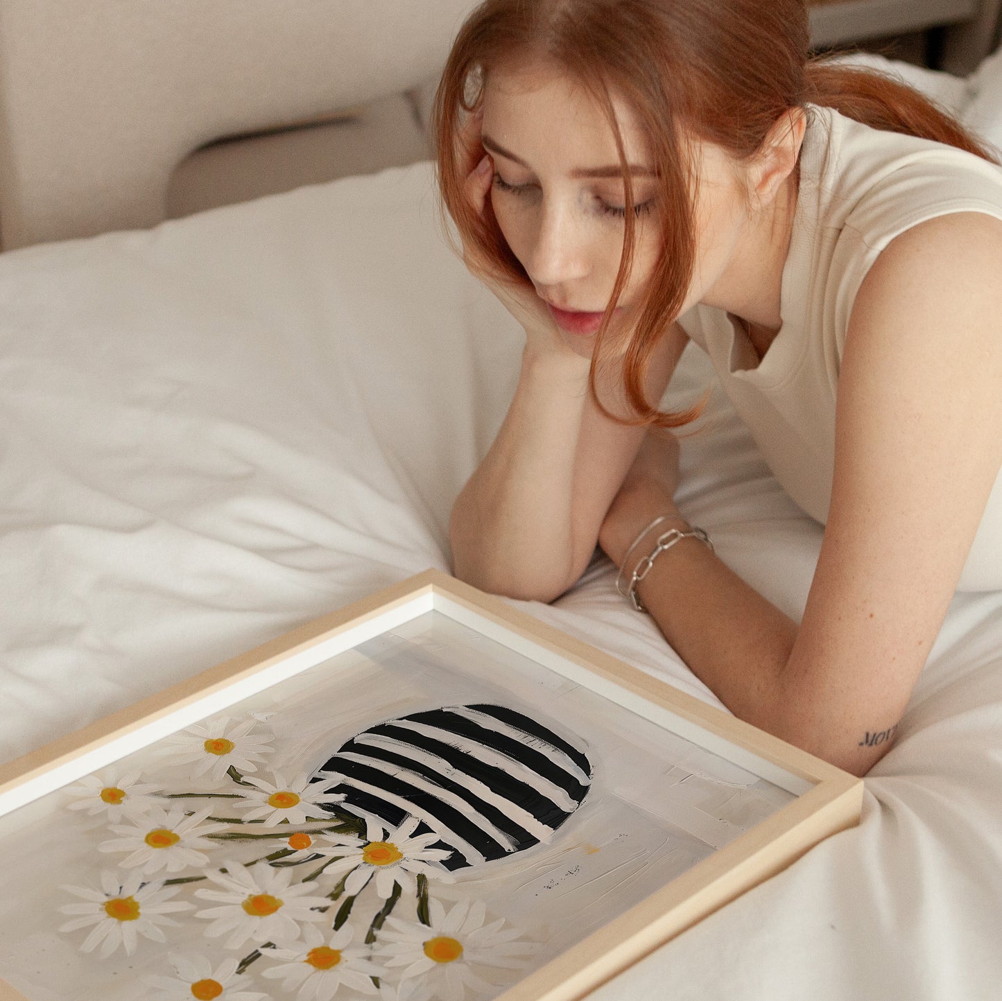 Striped Daisies