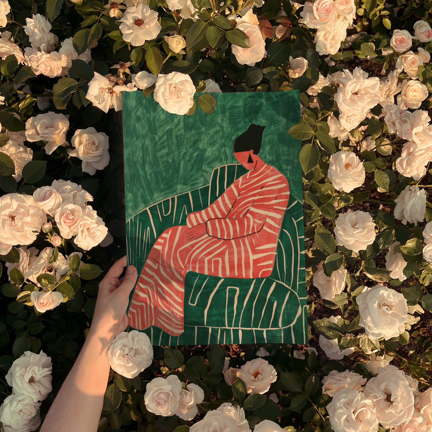 Green Whispers, Coral Dreams