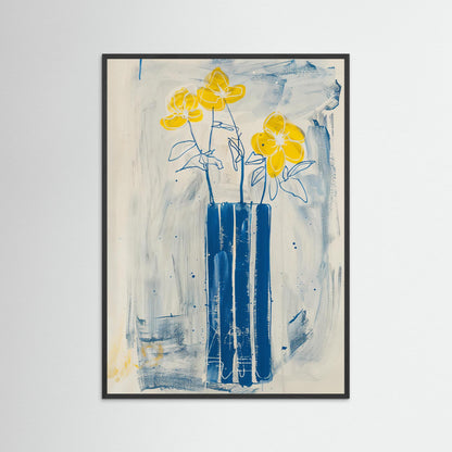 Blue Vase Bloom