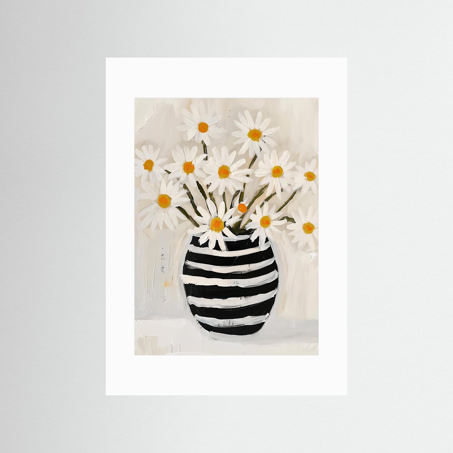 Striped Daisies
