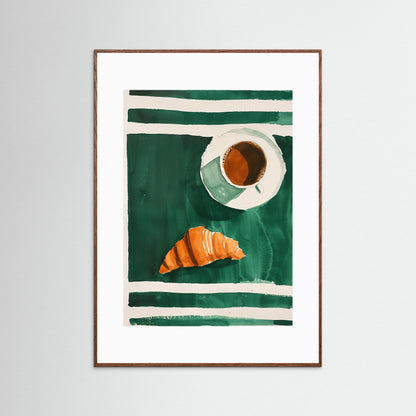 Coffee and Croissant