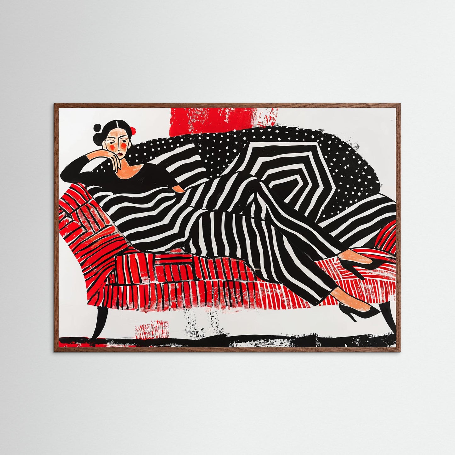 Red Sofa Queen