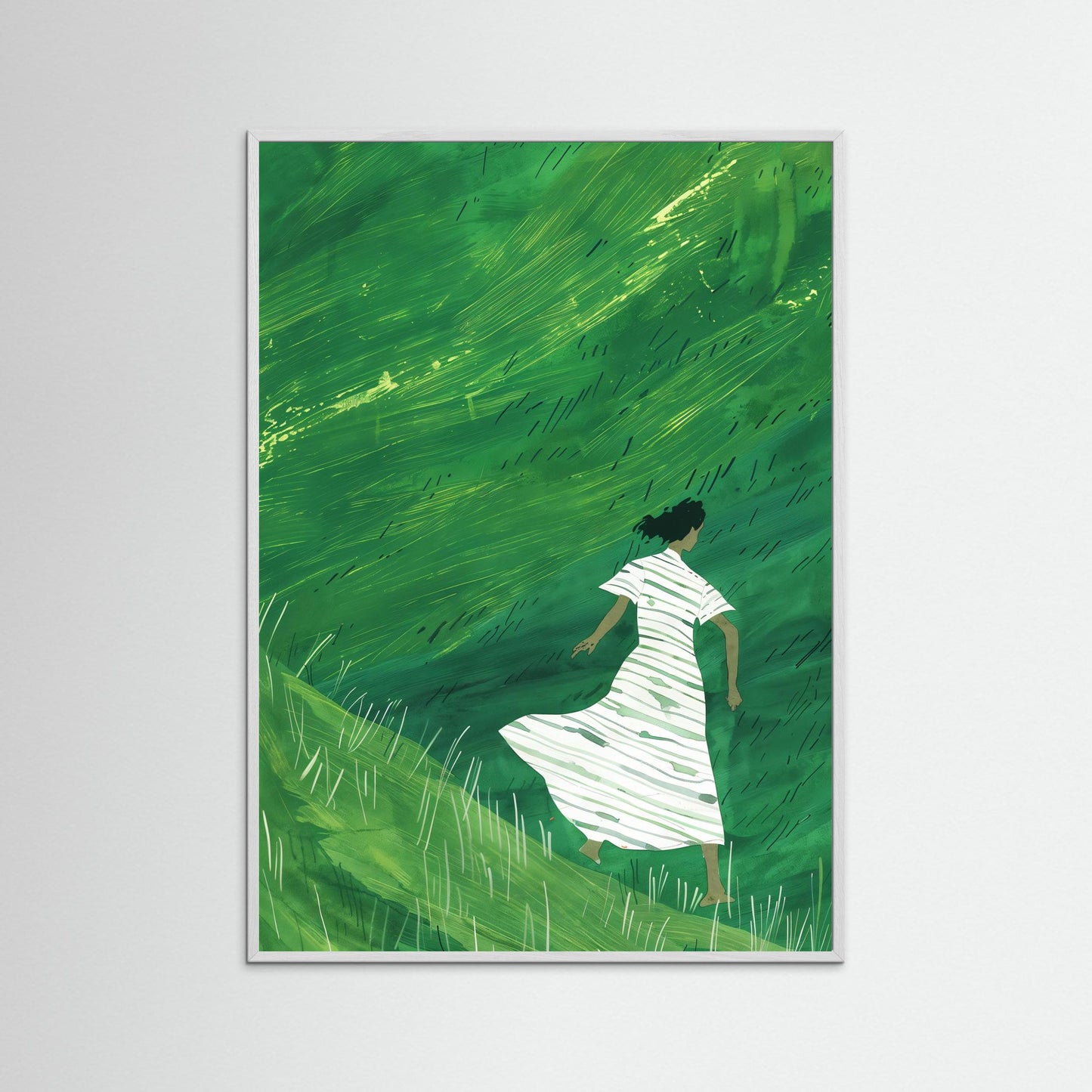 Running down the hills