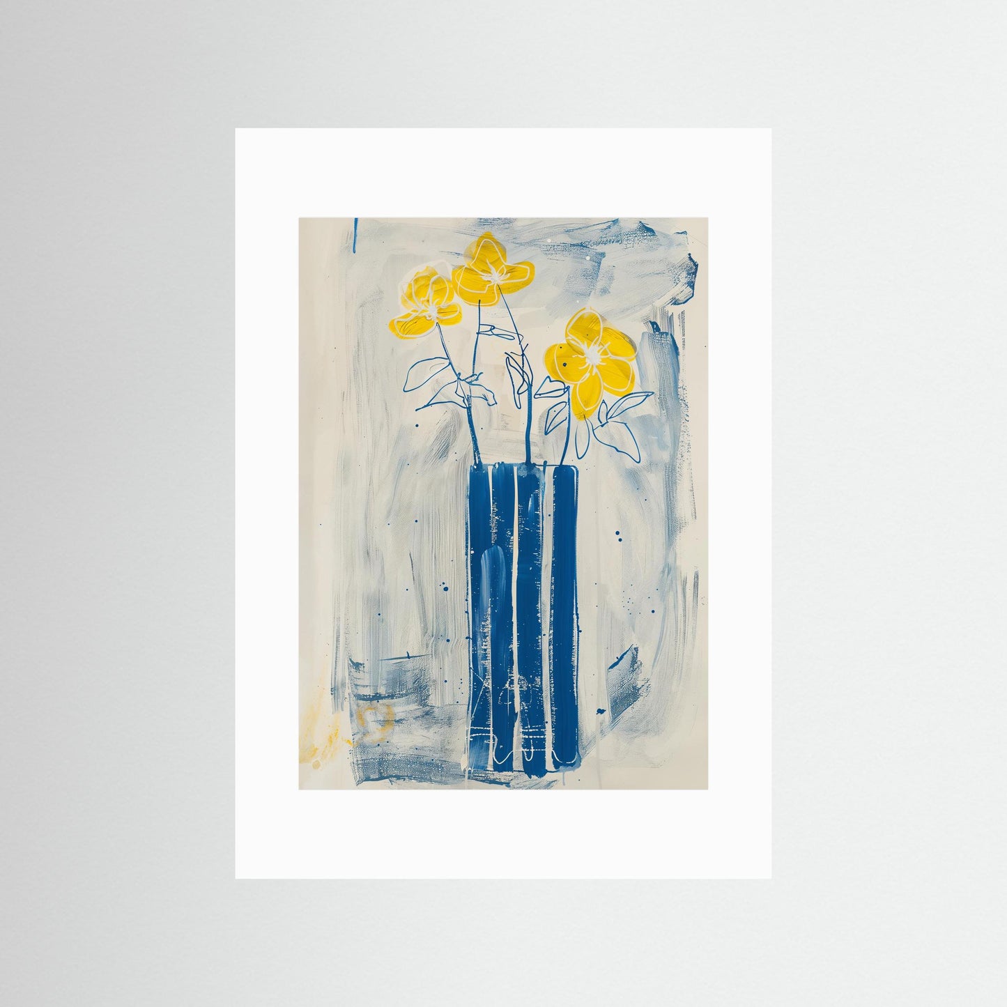 Blue Vase Bloom